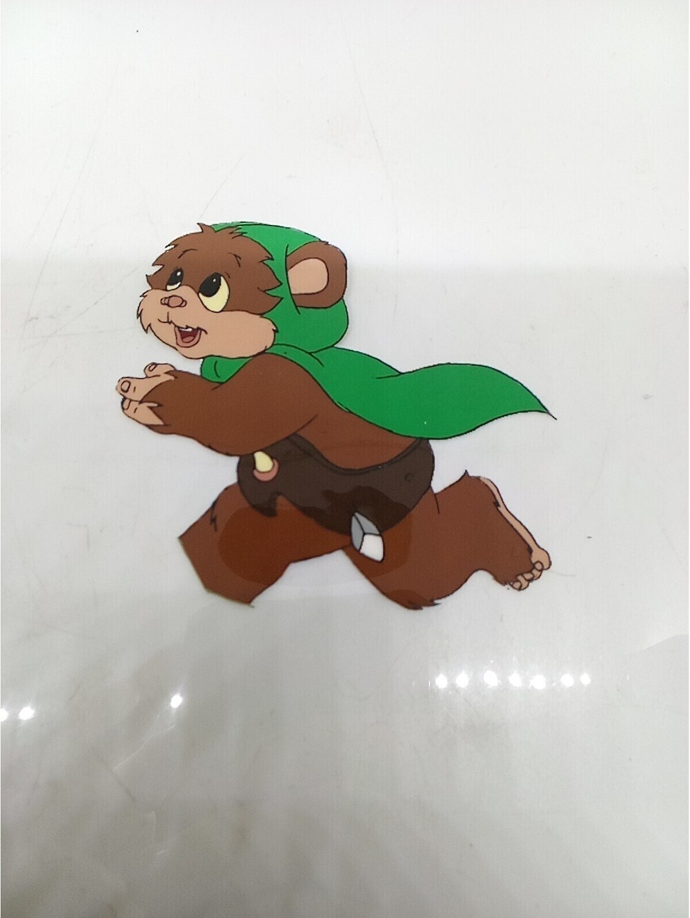 VINTAGE EWOKS animation cel production art  Star Wars Animated Wicket Free Shipp